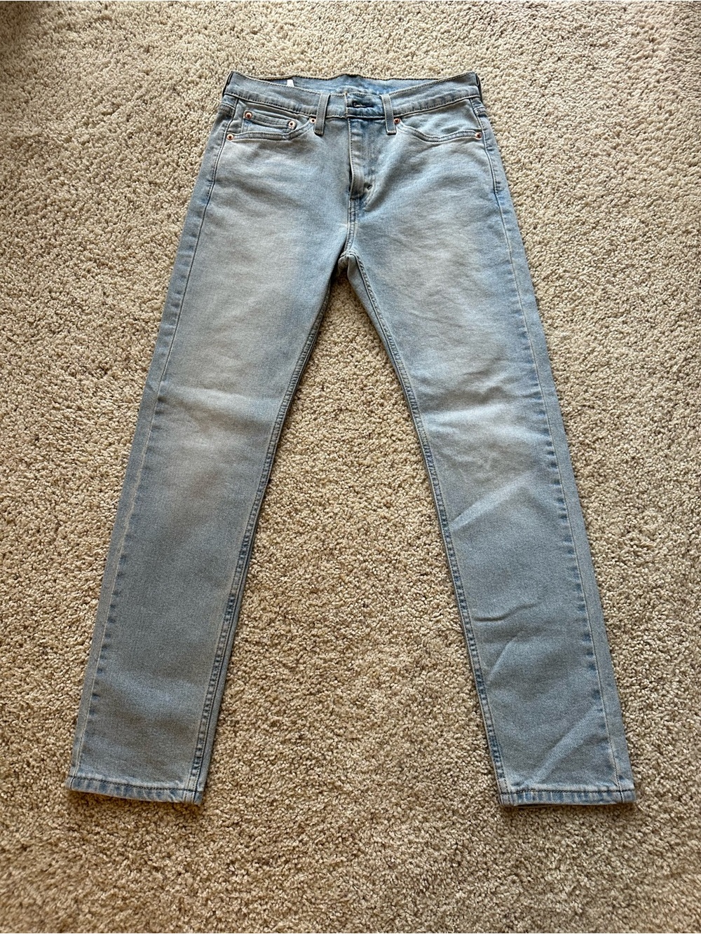 Levi’s Men's Light Blue 510 skinny Jeans